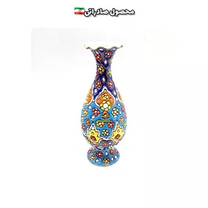 پخش عمده گلدان 20 سانتی پایدار میناکاری سفالی