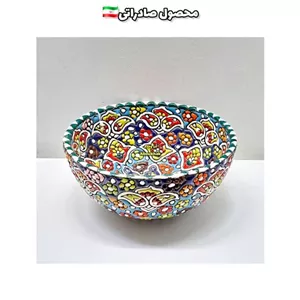 پخش عمده کاسه آبگوشتی دورو کار شده میناکاری سفالی