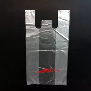 نایلون (پلاستیک) رکابی شفاف 10 کیلویی | اندازه 55 در 65