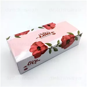 دستمال کاغذی جعبه ایی 200 برگ (100 برگ دولایه) بیتا
