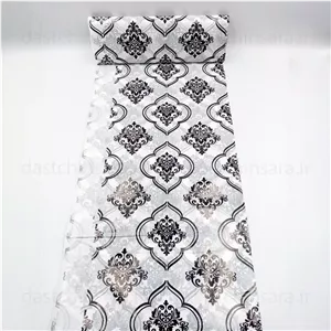 سفره لوکس 500 گرم پرفراژ دار طرح و رنگ متنوع خوان گسترعرض 110 سانت