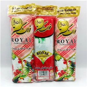 سفره لوکس 500 گرم پرفراژ دار طرح و رنگ متنوع خوان گسترعرض 1 متر