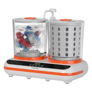 مینی ماشین لباسشویی قابل حمل دو مخزنه پرودو Lifestyle Launder Twin مدل PDLFSTHP200WH