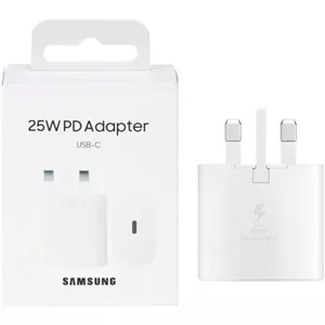 شارژر دیواری اورجینال سامسونگ Samsung مدل EP-TA800 توان ۲۵ وات سه پین