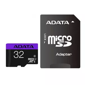 کارت حافظه microSDHC ای دیتا ADATA Premier ظرفیت 32 گیگابایت همراه آداپتور SD