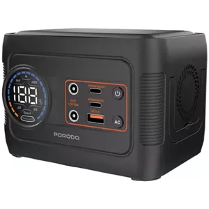 پاوراستیشن پرودو Porodo ForceBase 150W مدل PDD150GYBK با باتری 76.96Wh
