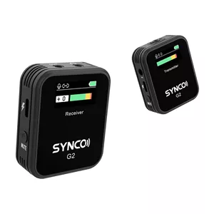 میکروفون یقه‌ای بی‌سیم سینکو SYNCO G2(A1) تک‌فرستنده 2.4GHz