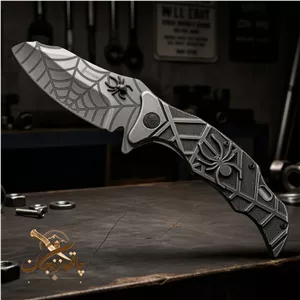 چاقو ضامن دار برند BROWNING