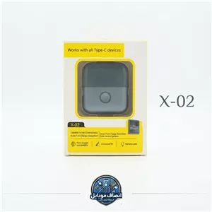 شارژ قطع‌کن هوشمند Type-C مدل X-02 ظرفیت ۱۴۰ وات
