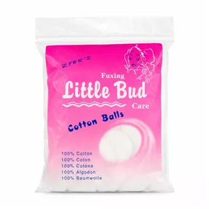 پنبه توپکی Little Bud Care مدل Cotton Balls بسته 100 عددی
