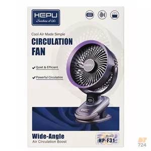 پنکه رومیزی گیره دار هپو مدل HP-F31