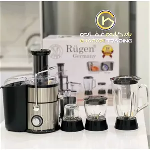 آبمیوه گیری 4کاره مارک حک شده مدلRu1230روگن با موتور قوی