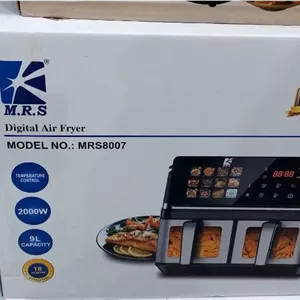سرخ کن 9 لیتر دو المنت (2000وات) کد8007