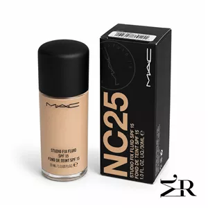 کرم پودر مک Studio Fix Fluid SPF15خرید رنگ‌های NC25، NC30، NC35، NW20