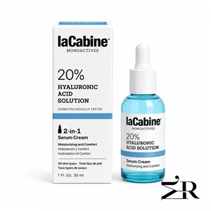 سرم 20% هیالورونیک اسید لاکابین 30 میلآبرسان قوی پوست(LaCabine 20% Hyaluronic Acid Solution Serum Cream) 30 میل