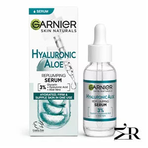 سرم آبرسان گارنیر  Hyaluronic Aloe Replumping Serum 3%  حجم 30 میل