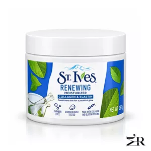 کرم مرطوب کننده کلاژن و الاستین سنت ایوزSt. Ives Renewing Moisturizer Collagen &amp  Elastinگرم 283