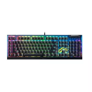 کیبورد گیمینگ ریزر مدل BlackWidow V4 X Fortnite Edition