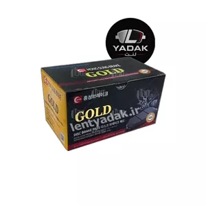 لنت ترمز جلو ایرانخودرو تارا (TARA) برند GOLD | لنت یدک