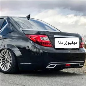 دیفیوزر عقب طرح اوپتیمایی دنا