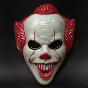 ماسک هالووینی پنی‌وایز (IT Pennywise)ماسک ترسناک فانتزی، مناسب هالووین و عکاسی