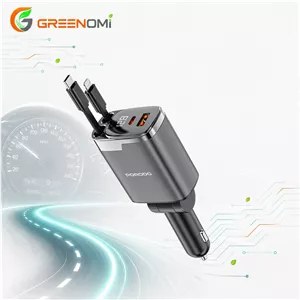شارژر فندکی پرودو مدل Porodo 111w PDC46PGY