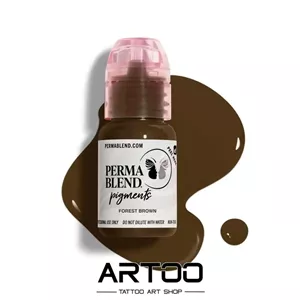 رنگ تتو پرمابلند فارست براون PERMA BLEND Forest Brown 