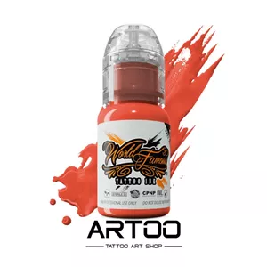 رنگ تتو وردفیمس بورا بورا پیچ Bora Bora Peach 
