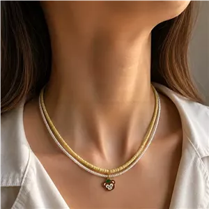 گردنبند دخترانه مهره ای مدل میمون