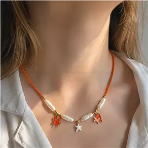 گردنبند دخترانه مدل ساحلی