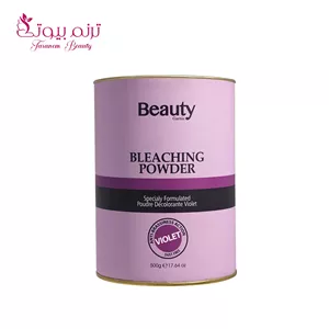 پودر دکلره بنفش 500 گرمی بیوتی Beauty Bleaching Powder violet