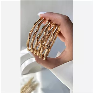 النگو فیوژن باریک رنگ ثابت دو عددی