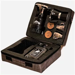 کیف پک قهوه ساز حمات مدل t12db مشکی هدیه تولد 12 پارچه وسفری