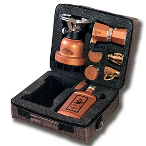 کیف پک قهوه ساز حمات رنگ مسی مدل t12d copper هدایای سازمانی 12 پارچه وسفری