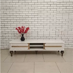 میز تلویزیون کد 625 رنگ کرم بلوط