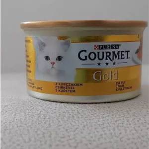 کنسرو گربه گورمت پتهٔ خردشده (Kıyılmış) با طعم مرغ ۸۵ گرم (سفارش ترکیه)