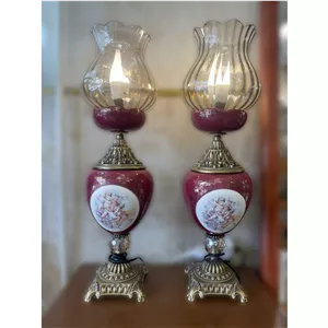 چراغ سرامیکی رومیزی فرشته سرامیک کد 085