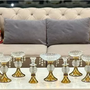 هفت سین باکارات پایه دار 9 پارچه
