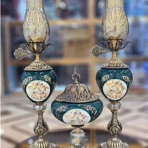 ست شمعدان و شکلات خوری آریا 
