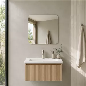 آینه فریم لس مربع ۵۰×۵۰ توییس مدل FLR 5050