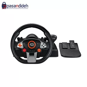 فرمان بازی 7 کاره پرودو Porodo Gaming Steering Wheel 7in1