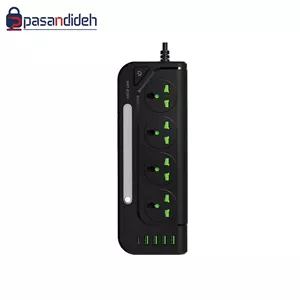 چند راهی برق گرین لاین مدل Green lion GS-100 GNGS100PSBK