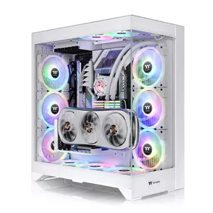 کیس کامپیوتر ترمالتیک مدل CTE E660 MX ARGB Mid Tower سفید