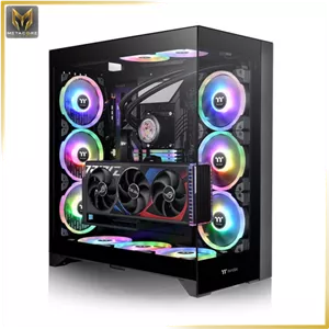 کیس کامپیوتر ترمالتیک مدل CTE E660 MX ARGB Mid Tower مشکی