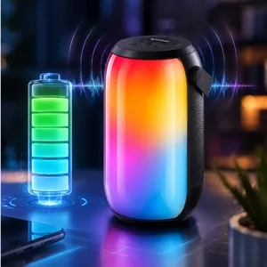 اسپیکر بلوتوثی پرومیت LumiSound HD 20W RGB True Wireless