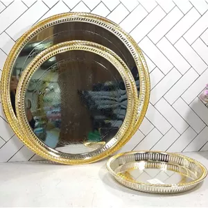 سینی استیل ۳ تکه دیواره بلند جرمکس