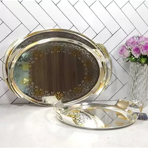 سینی استیل ریپل اوربیت ۳ تکه در ۹ طرح مختلف و زیبا