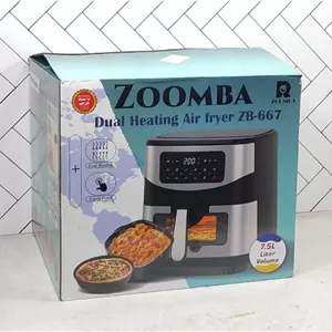 سرخ کن 7.5 لیتری دو المنت زومبا مدل Zb-667