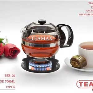 قوری پیرکس الیپس 700 سی سی برند تی مکس (Teamax)