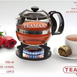 قوری پیرکس الیپس 1200 سی سی برند تی مکس (Teamax)